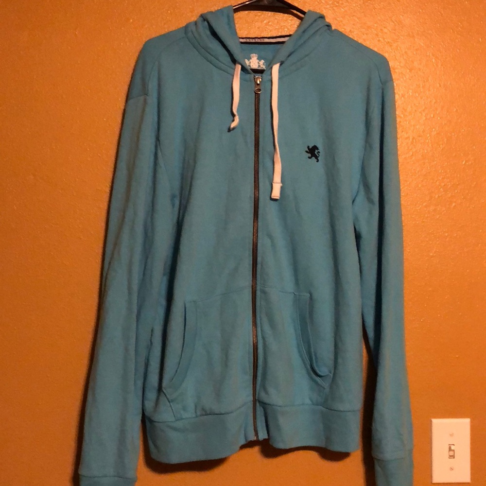 Express blue hoodie
